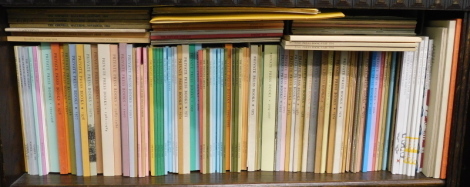 Private Press Books catalogues and associated material. (2 shelves)