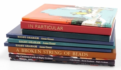 Graham (Rigby), a selection of illustrated works, including In Particular, A Broken String of Beads, Christmas Card Collection and others, 9vo.