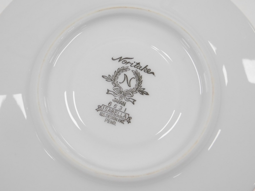 A Noritake porcelain Isabella pattern part tea, dinner and coffee