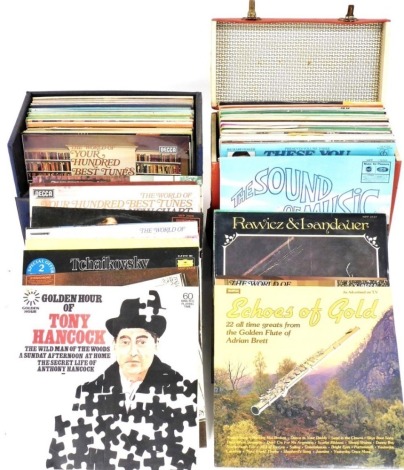 A group of LP records, predominantly classical, to include Beethoven, Mendelssohn, Franz Liszt, etc.