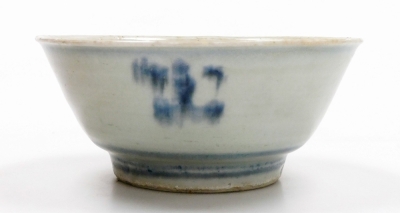 A Teksing Chinese porcelain bowl, with Nagel Auctions Teksing Treasures label to underside, numbered 14588, 14.5cm wide. - 3