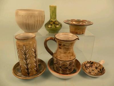 A quantity of Vallauris Studio Pottery