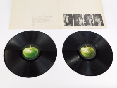 The Beatles White Album, No 0114367, produced by EMI Records, dated 1968. - 2