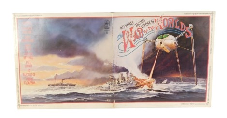 Jeff Wayne musical version of The War of the Worlds LP.