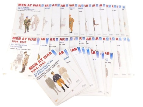 A group of Del Prado Men At War magazines, mainly issues 60 to 100, printed by Ospray Publishing. (a quantity)