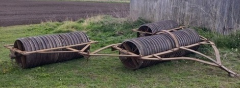 A set of three Cambridge rolls. Buyer's Note: No viewing is available. Buyer to collect from Eye nr Peterborough, Cambs.