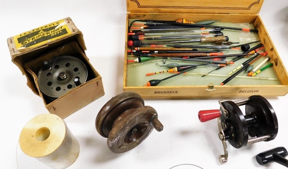 Pair of Sea Fishing Mitchell reels - The 496 and 498 vintage sea reel
