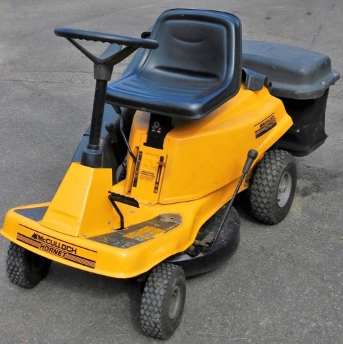 A McCulloch Horne ride on mower model number G301