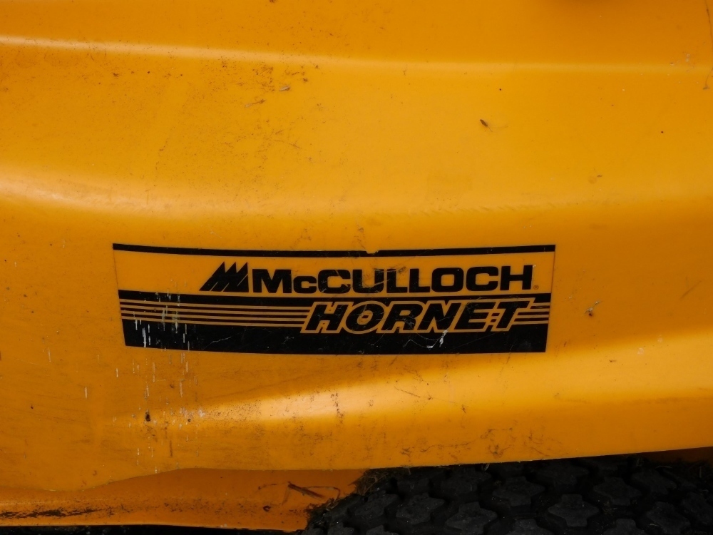 A McCulloch Horne ride on mower model number G301