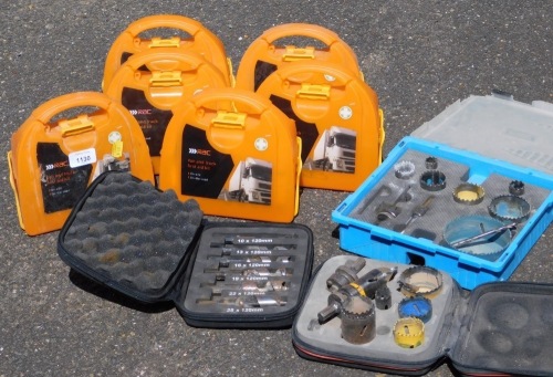 RAC van and truck first aid kits, Rothenberger hole cutter sets, and two trade drain clearing rod sets. Note: VAT is payable on the hammer price of this lot at 20%.