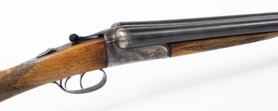 A Sarasqueta double barrel 12 bore side by side shotgun, boxlock non-ejector, serial number 69553. NB. A current valid Shotgun Certificate will be required to view and bid for this lot. For Sale by TENDER - Final bids to be submitted by 12 noon Wednesda - 2