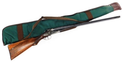 A Boehler Blitz 12 bore side by side shotgun, hammer action, serial no. 10584. NB. A current valid Shotgun Certificate will be required to view and bid for this lot. For Sale by TENDER - Final bids to be submitted by 12 noon Wednesday 1st June 2022 - Al