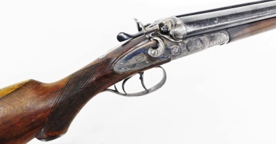 A Boehler Blitz 12 bore side by side shotgun, hammer action, serial no. 10584. NB. A current valid Shotgun Certificate will be required to view and bid for this lot. For Sale by TENDER - Final bids to be submitted by 12 noon Wednesday 1st June 2022 - Al - 2