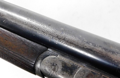 A Boehler Blitz 12 bore side by side shotgun, hammer action, serial no. 10584. NB. A current valid Shotgun Certificate will be required to view and bid for this lot. For Sale by TENDER - Final bids to be submitted by 12 noon Wednesday 1st June 2022 - Al - 4