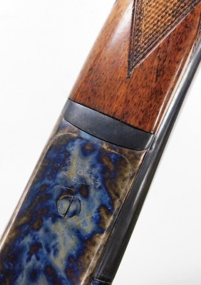 A Gunmark 12 bore side by side shotgun, serial no. 99263. NB. A current valid Shotgun Certificate will be required to view and bid for this lot. For Sale by TENDER - Final bids to be submitted by 12 noon Wednesday 1st June 2022 - All enquiries to Colin - 3