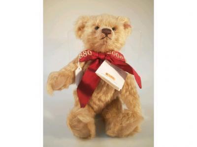 A modern Steiff 125 year celebration bear