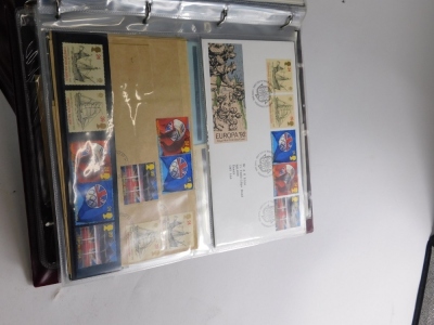 Various stamps and first day covers, various sets Winter Time, Maps, various other collectors stamps, etc. (2 albums) - 3