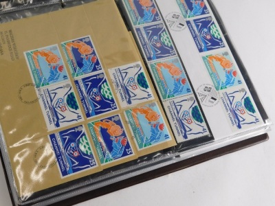 Various collectors stamps, first day covers, stamp sets, etc. GB, etc. (1 album) - 2