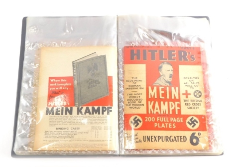 Mein Kampf, in serialised magazine form to include part 1 in album.