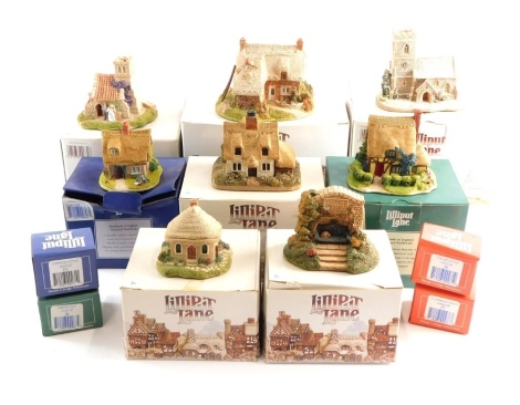 Various Lilliput Lane cottages, to include Robin's Gate, 9cm high, etc. (a quantity, boxed)