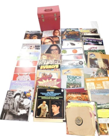 Various records, 33rpm, to include The Rolling Stones, Exile On Main Street, Pits of Gold, various others etc and various classical music. (a quantity)