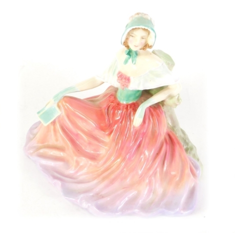 A Royal Doulton figurine Memories, HN2030, initialled RG.