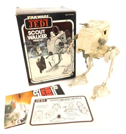 A Star Wars Return of the Jedi Palitoy Scout Walker vehicle, 1982 copyright. (boxed)