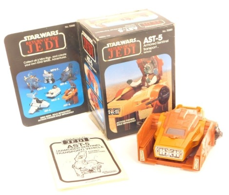 A Star Wars Kenner Return of the Jedi AST-5 Armoured Sentinel transport vehicle, 70880, 1983 copyright. (boxed)