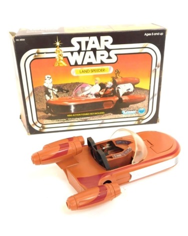 A Star Wars Kenner Land Speeder, 1977 copyright. (boxed)