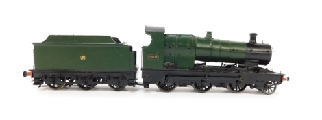 A kit built OO gauge Dean Aberdare Class locomotive, GWR green livery, 2-6-0, 2609.