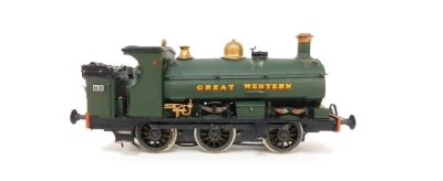 A kit built OO gauge Class 850 saddle tank locomotive, GWR green livery, 0-6-0, 781.