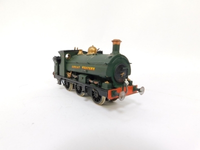 A kit built OO gauge Class 850 saddle tank locomotive, GWR green livery, 0-6-0, 781. - 3