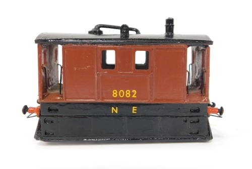 A kit built OO gauge Worsdell Class Y6 locomotive, North Eastern Railways, 0-4-0, 8082.