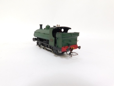 A kit built OO gauge Armstrong Class 1901 saddle tank locomotive, GWR green livery, 0-6-0PT, 1925. - 4