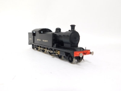 A kit built OO gauge Wordsall Class A7 locomotive, BR black livery, 4-6-2T, 69770. - 3