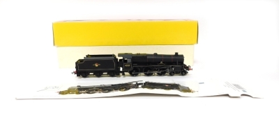 A Hornby OO gauge Class 5MT locomotive The Glasgow Highlander, BR lined black livery, 4-6-0, 45157, boxed.