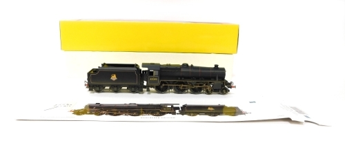 A Hornby OO gauge Class 5MT locomotive, BR black livery, 4-6-0, 45393, R2450, boxed.