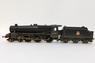 A Hornby OO gauge Class 5MT locomotive, BR black livery, 4-6-0, 45393, R2450, boxed. - 3