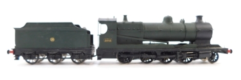 A kit built OO gauge 3000 Class locomotive, GWR green livery, 2-8-0, with associated box.