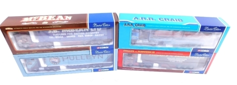 Various Corgi 1:50 scale die cast lorries, to include limited edition ARR Craib, McBean Storage, etc., boxed. (4)