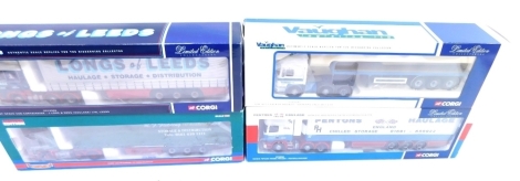 Various Corgi 1:50 scale die cast lorries, to include Vaughan, Pentons Haulage, etc., boxed. (4)