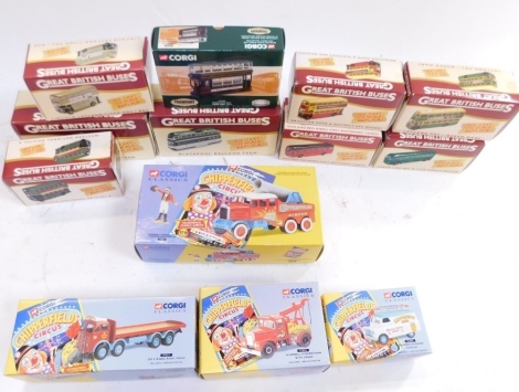 Various Great British Buses 1:76 scale buses, to include Midland Red BMMO, etc., boxed. (a quantity)