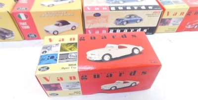 Vanguard and other 1:43 scale classic cars, to include a Triumph Spitfire MKII, BMW 507, etc., boxed. (9) - 6