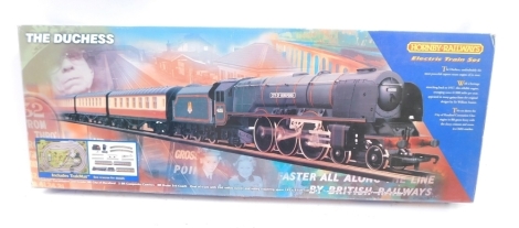 A Hornby OO gauge electric train set The Duchess, boxed.