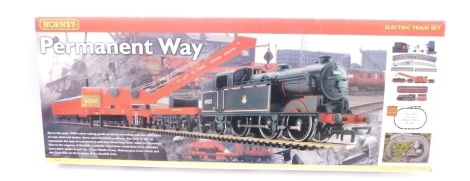 A Hornby OO gauge electric train set Permanent Way R1029, boxed.