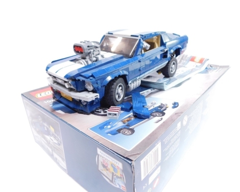 A Lego Technics set 11265 Mustang, made and boxed.