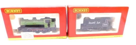 A Hornby OO gauge locomotive Class J94 R2281, and another, boxed. (2)