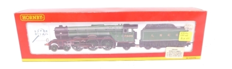 A Hornby OO gauge locomotive and tender, Cameronian, R2103, boxed.