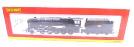 A Hornby OO gauge locomotive and tender, class 9F 92158, R2105C, boxed.