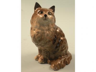 A large Beswick ceramic cat no. 1867